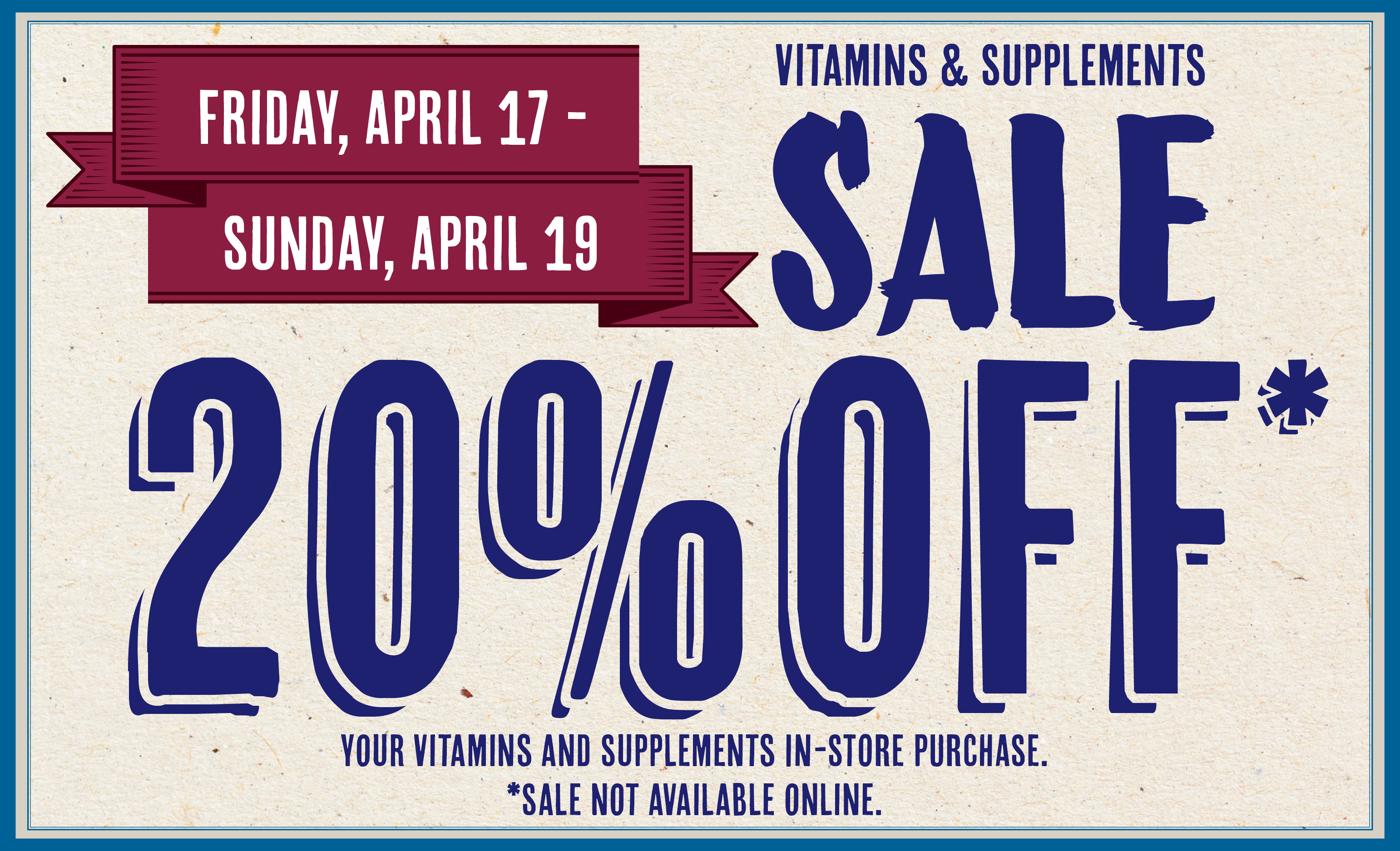 Choices Supplement and Vitamins sale