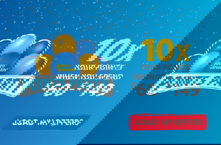 Earn more points during Points Party when you load My Offers