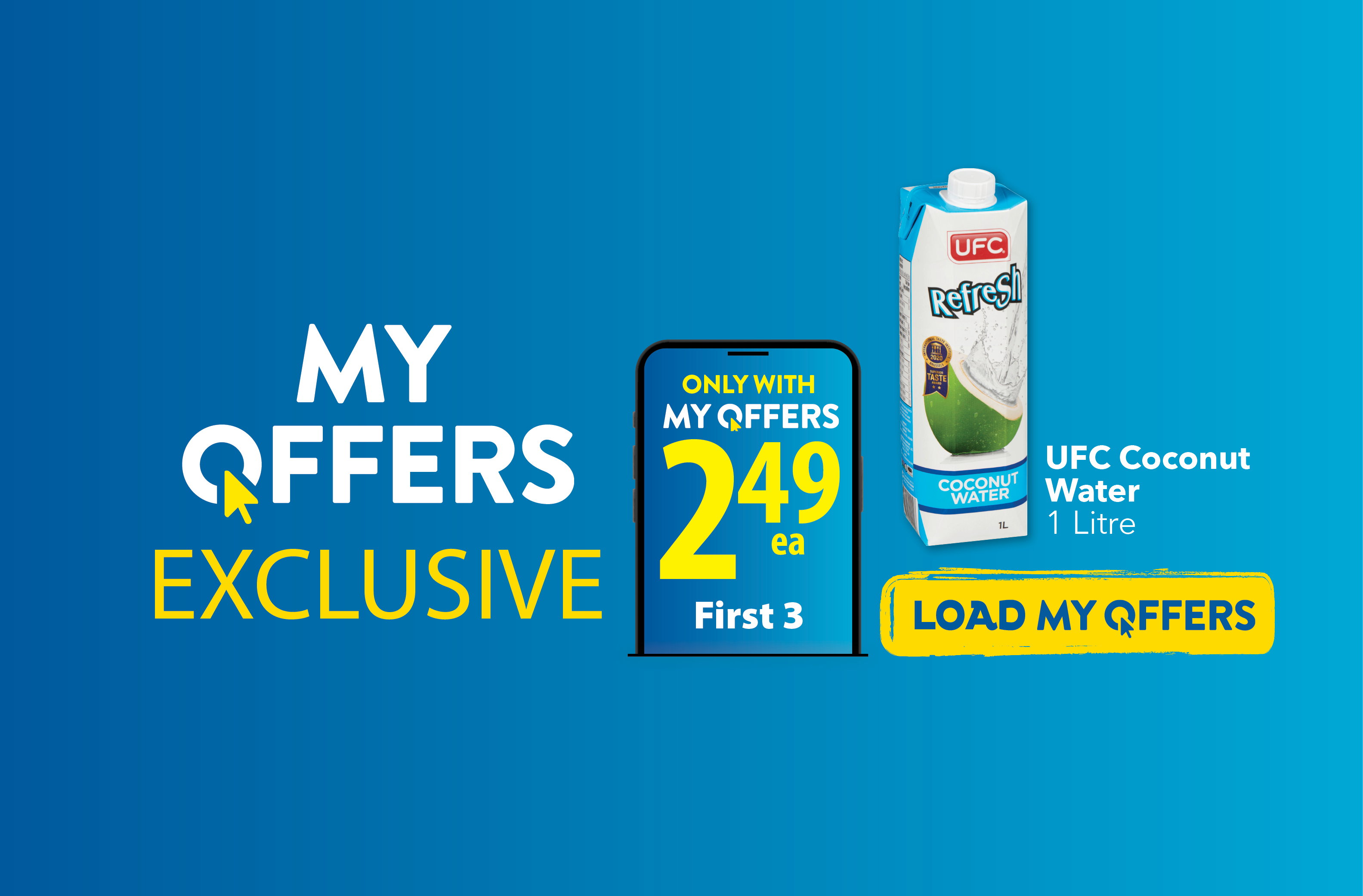  Load My Mega Deal in My Offers and earn points faster when you load your digital coupons