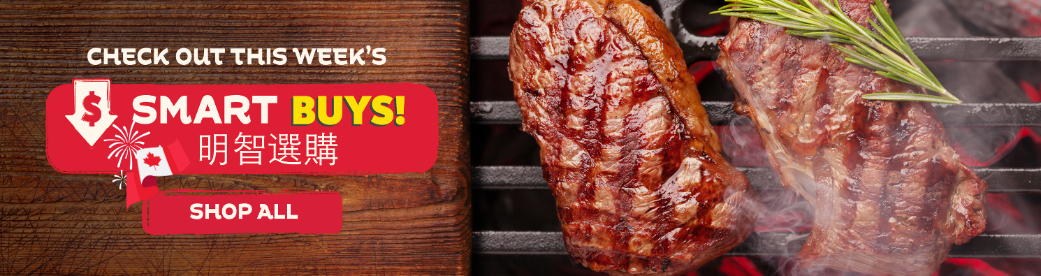 Weekly Hot Offers at PriceSmart Foods featuring fresh Asian meats, seafood, produce, noodles and pantry essentials on sale.