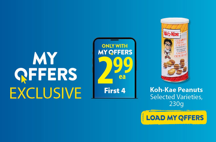 Don’t forget to load My Offers, save money and earn points faster with digital coupons