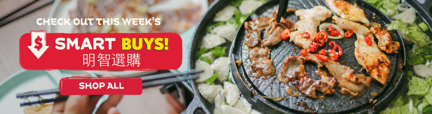 Weekly Deals at PriceSmart Foods featuring fresh Asian meats, seafood, produce, noodles and pantry essentials on sale.