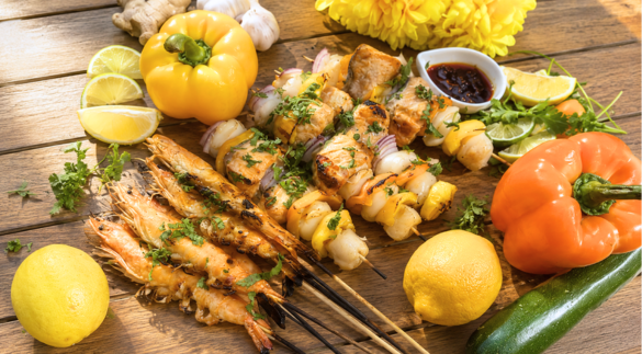 Grilled Seafood Spread