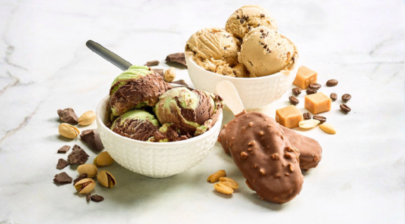 Western Family Dubai Style Pistachio ice cream with bestselling frozen treats for summer.