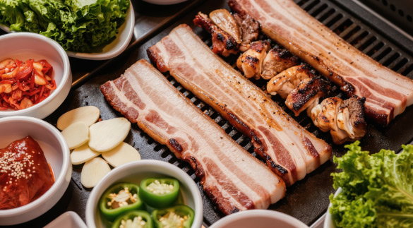 korean bbq pork belly