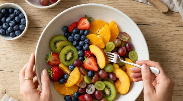 fresh fruit bowl