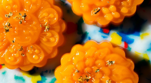 collagen jelly mooncakes for skincare