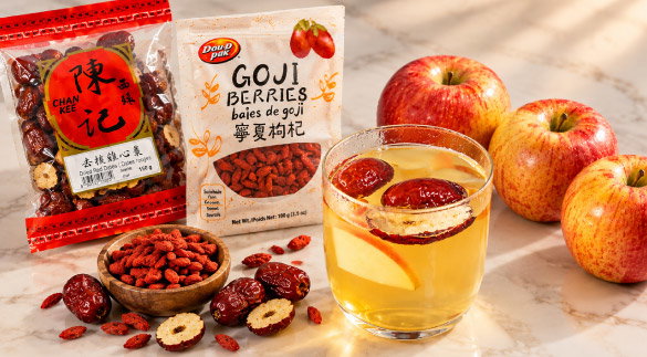 Goji Berry Apple Tea