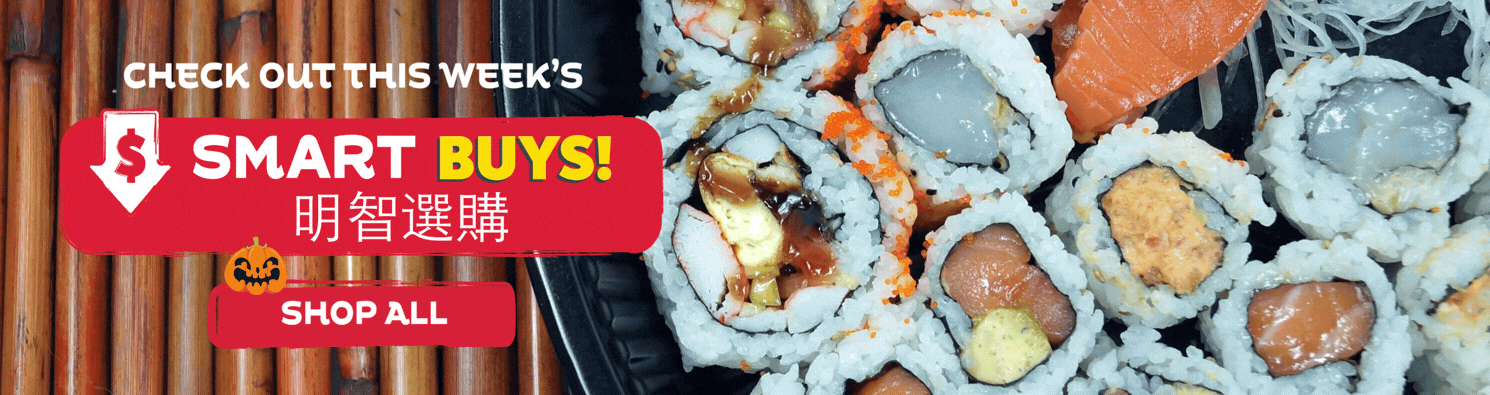 Weekly Deals at PriceSmart Foods featuring fresh Asian meats, seafood, produce, noodles and pantry essentials on sale.