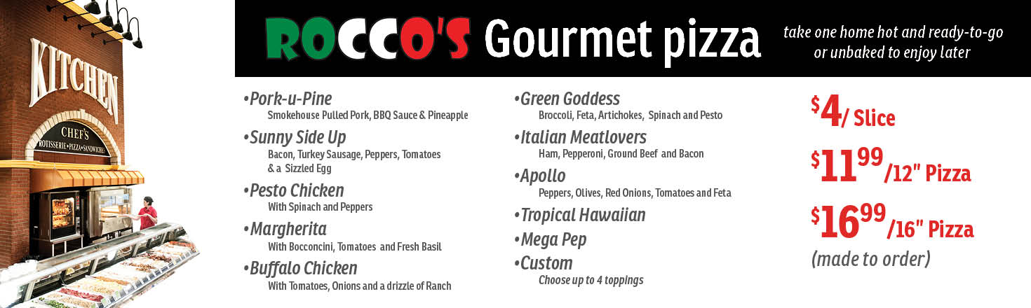 Rocco's Gourmet Pizza
