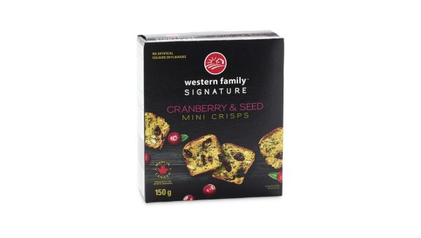 Signature Mini Crisps, Cranberry & Seed