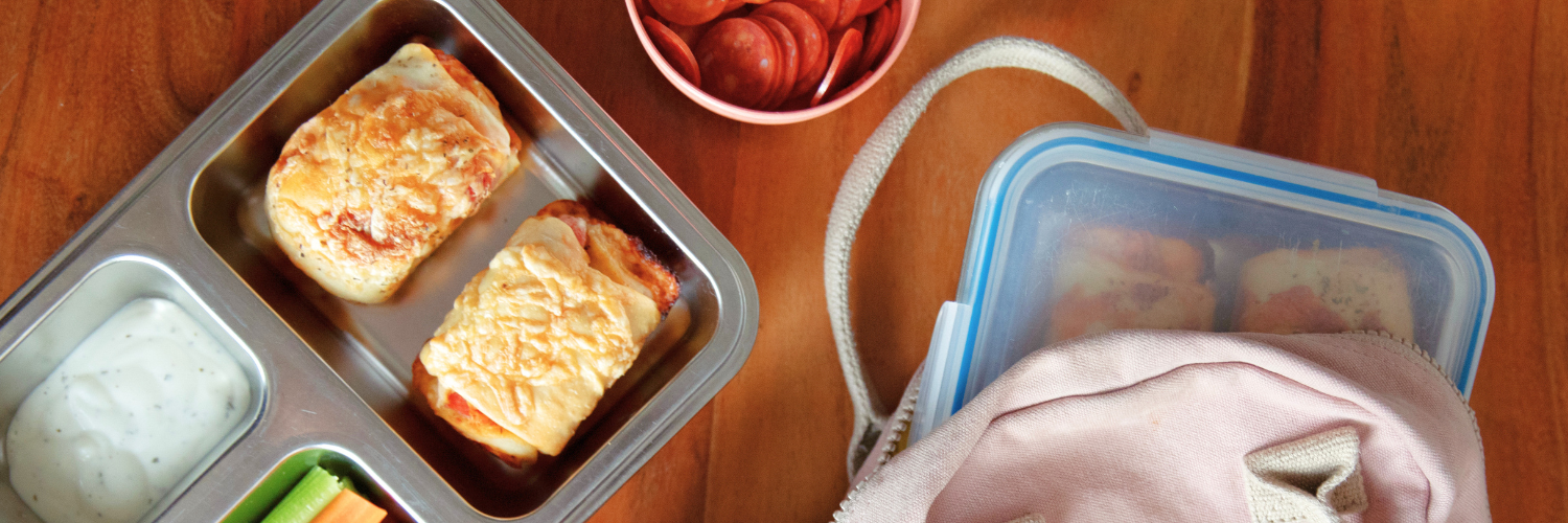 4-Ingredient Pepperoni Pizza Loaves