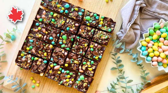 Easter Leftover - Mini Egg Millionaires Shortbread recipe
