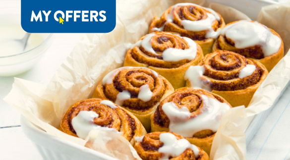 This Week's Hot Offers - Cinnamon Buns