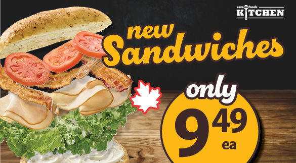 gourmet sandwiches