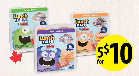 Lunchmates 5 for $10