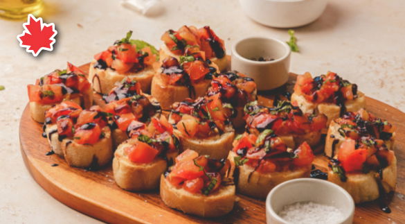 Grilled Tomato Bruschetta Recipe