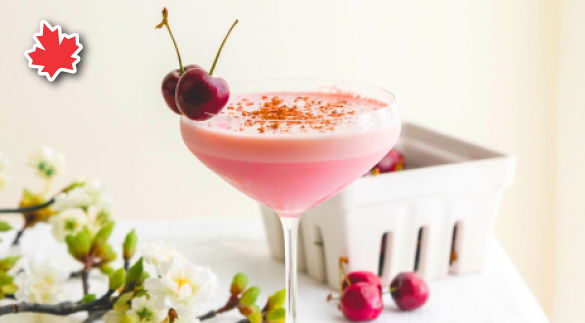 Creamy cherry mocktail Recipe