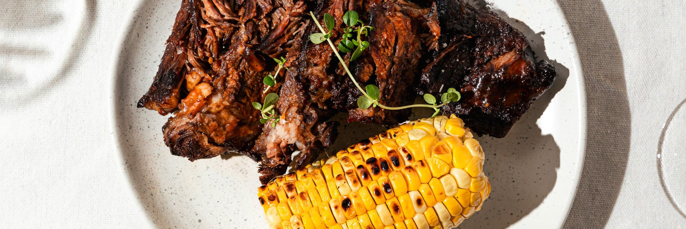 Zesty BBQ Short Rib Roast
