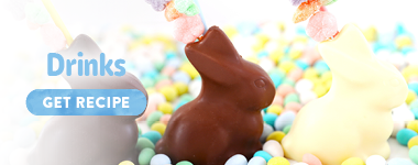 Chocolate Bunny Mini Egg Milkshakes