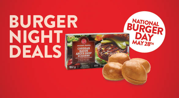 Make it a burger night with deals