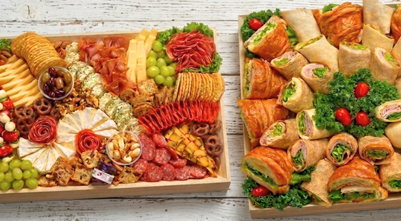 Party Platters, Charcuterie, Deli tray