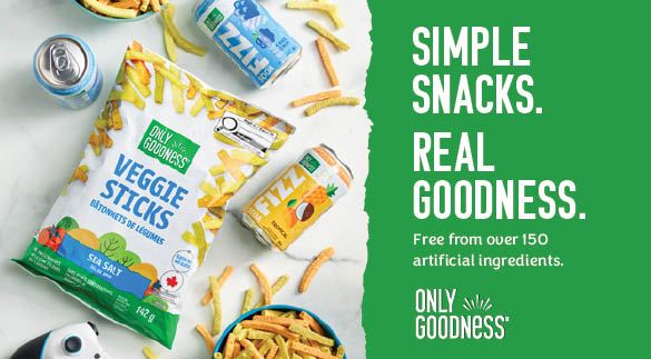 Only Goodness Fizz Soda & Veggie Sticks