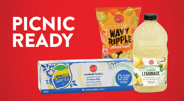 Western Family Picnic Ready Snacks - Summer Guide