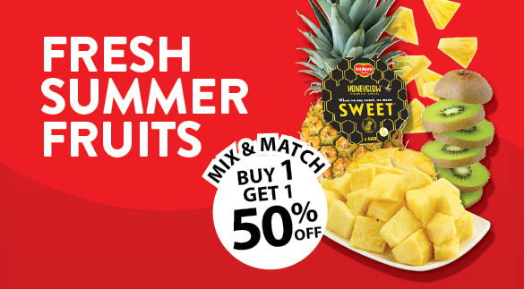 Summer Fruits - Mini Watermelons and Pineapples