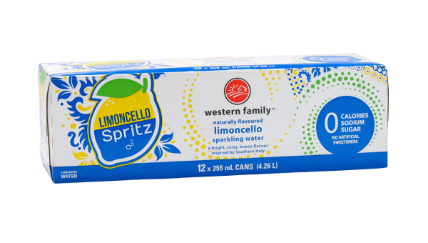 Western Family Limoncello Spritz Sparkling Water