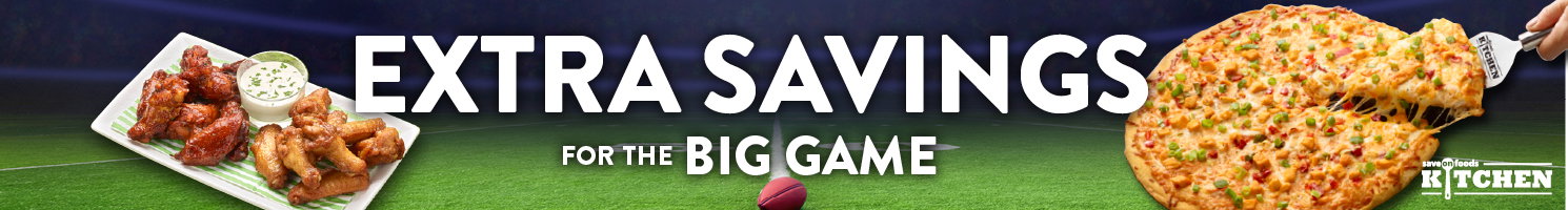 Extra Savings for the Big Game