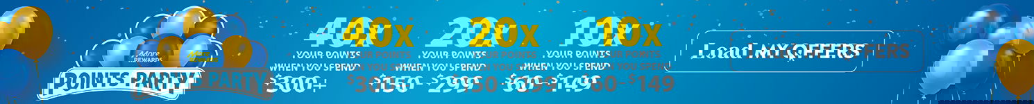 Earn more points during Points Party when you load My Offers