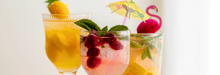 Mango Mint, Pineapple Tea & Sparkling Raspberry Refreshers