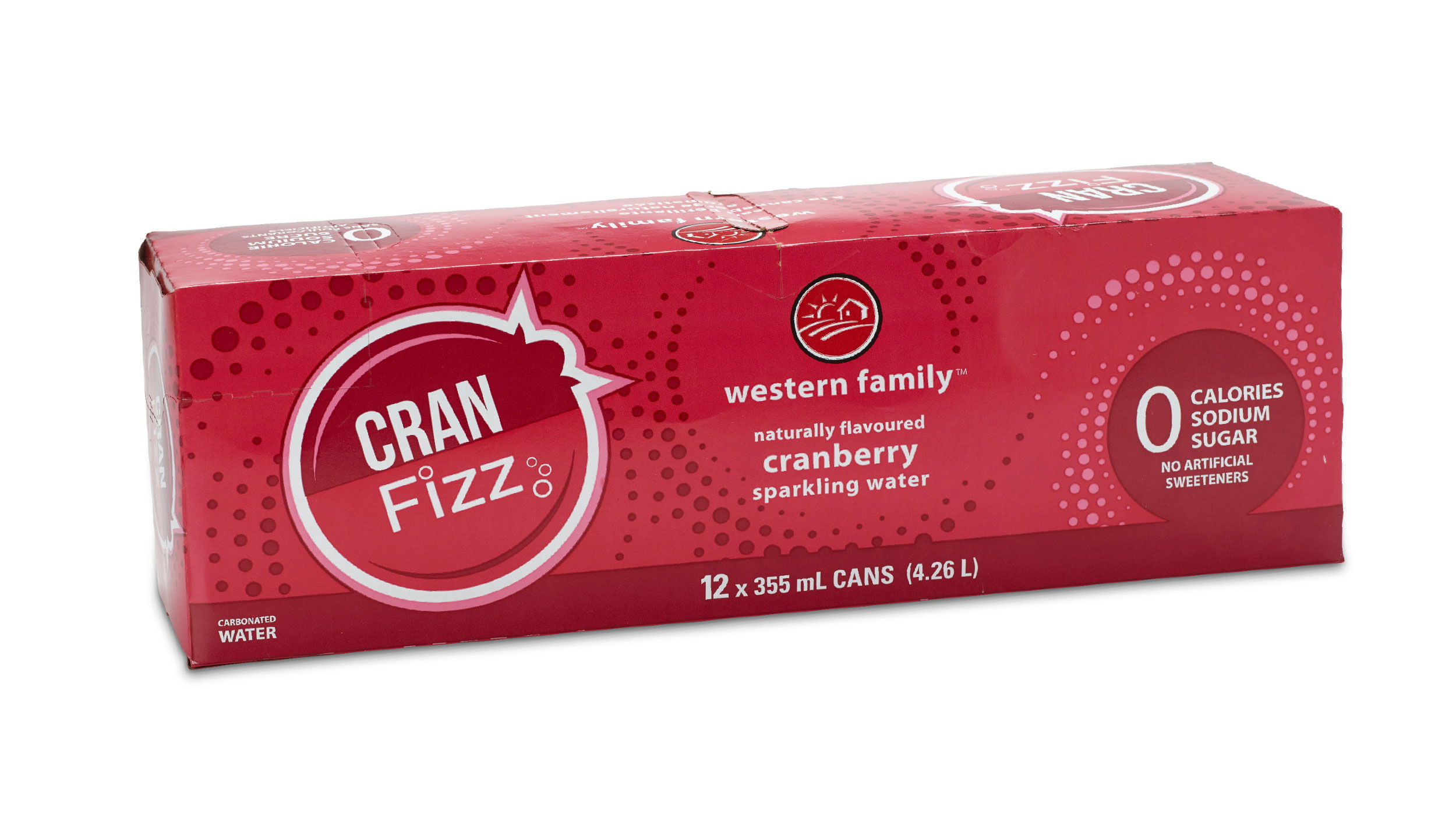 Western Family Cran Fizz Sparkling Water